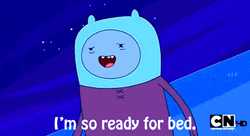 Funny Finn Frantic Goodnight Adventure Time GIF