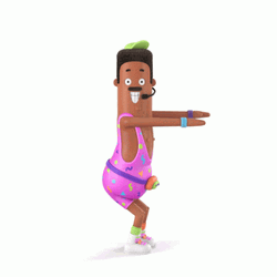 Funny Freddy Pump Squat GIF
