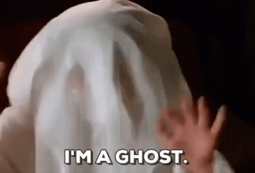 Funny Ghost I'm A Ghost GIF