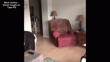 Funny Ghost Tripping GIF