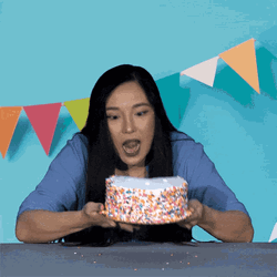 Funny Girl Birthday GIF