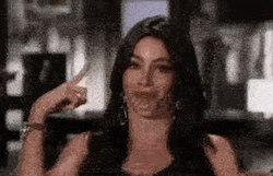 Funny Girl Psycho Sign GIF