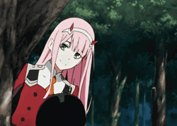 Funny Girl Zero Two  GIF