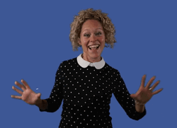 Funny Good Morning Happy Friday Bubbly Lady GIF