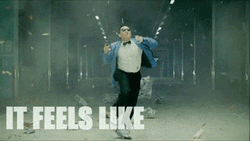 Funny Good Morning Happy Friday Psy Dancing GIF