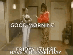 Funny Good Morning Happy Friday Shimmying Away GIF