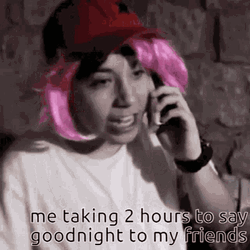 Funny Good Night Meme Talking To Friends GIF