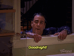 Funny Good Night Wet Rain Everybody Loves Raymond GIF