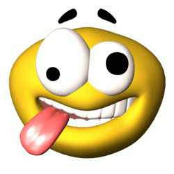 Funny Goofy Meme Sticking Tongue Out Emoji GIF
