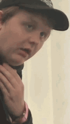 Funny Guy Choke Himself GIF