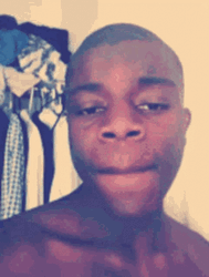 Funny Guy Pouty Lips  GIF