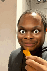 Funny Guy With Big Eyes Chip Meme GIF