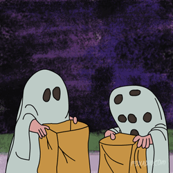 Funny Halloween Cute Kids I Got Pizza GIF