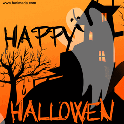 Funny Halloween Happy Halloween Ghosts GIF