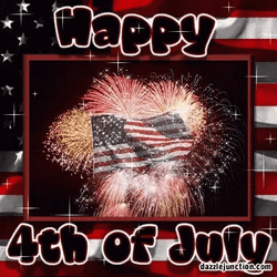 Funny Happy 4Th Of July Americans GIF