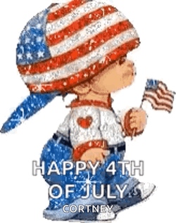 Funny Happy 4Th Of July Cortney GIF