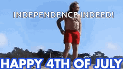 Funny Happy 4Th Of July Independence Indeed GIF