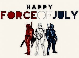 Funny Happy 4Th Of July Star Wars GIF