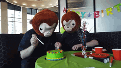 Funny Happy Birthday Cake Smash GIF