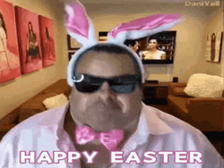 Funny Happy Easter GIF