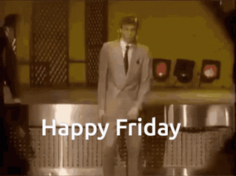 Funny Happy Friday Dancing After Work GIF