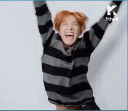 Funny Happy Jhope GIF
