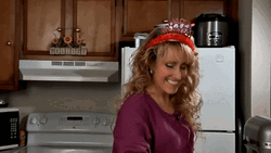Funny Happy New Year Surprised Girl GIF
