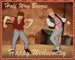 Funny Happy Wednesday Halfway Boogie GIF