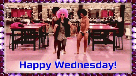 Funny Happy Wednesday Ru Paul Dance GIF