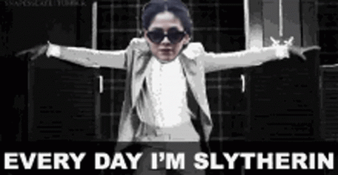 Funny Harry Potter Everyday Slytherin GIF