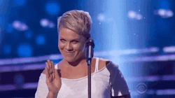 Funny Hello P!nk Funny Wave GIF