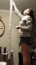 Funny High Dominos Falling Down GIF