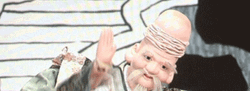 Funny Japanese Penis-Like Puppetry GIF