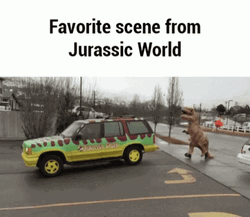 Funny Jurassic World Reference GIF