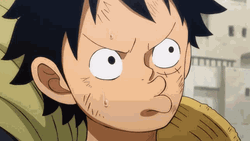 Funny Luffy Whistling GIF