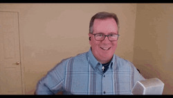 Funny Man Doing Chicken Dance Move GIF