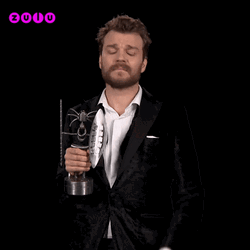 Funny Man Elevator Going Down GIF