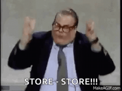 Funny Man In Suit Saying Store Store GIF