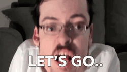 Funny Man Let's Go Hurry Up GIF