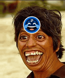 Funny Man Wide Mouth Laughing Meme GIF