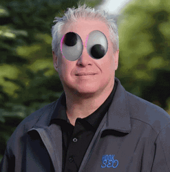 Funny Man With Googly Eyes GIF