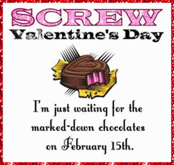Funny Marked Down Chocolates After Valentines Day GIF