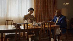 Funny Marriage While Eating GIF