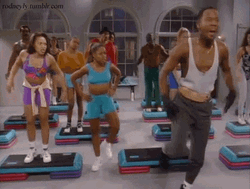 Funny Martin Lawrence Working Out GIF