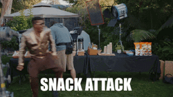 Funny Mc Hammer Cheetos Snack Attack GIF