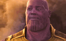 Funny Meme Face Thanos GIF