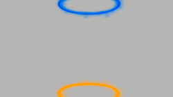 Funny Meme Head Travelling On Portal GIF