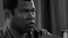 Funny Meme Key And Peele Sweating Black And White GIF