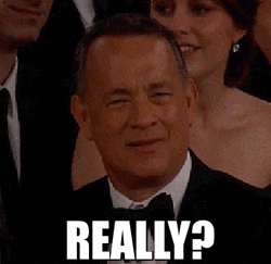 Funny Memes Confused Tom Hanks GIF
