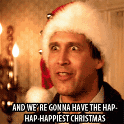Funny Merry Christmas Chevy Chase GIF
